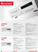 Luxman D-05-Brochure
